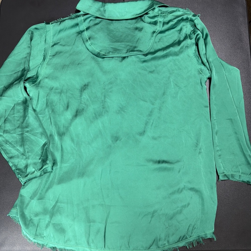 Intimately Free People Like Honey Meadow Green Pajama PJ Shirt & Shorts Size S - Picture 6 of 10